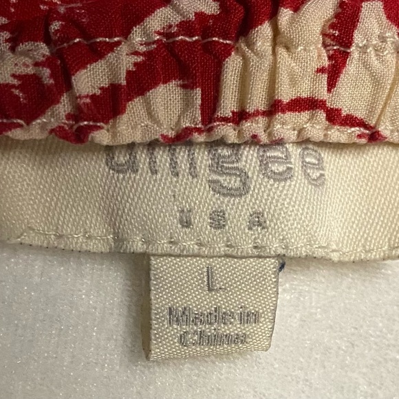 5 for $50 - Umgee Red and White Paisley Print Dress/Tunic - Picture 5 of 7